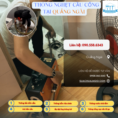 Thông cống tại quảng ngãi